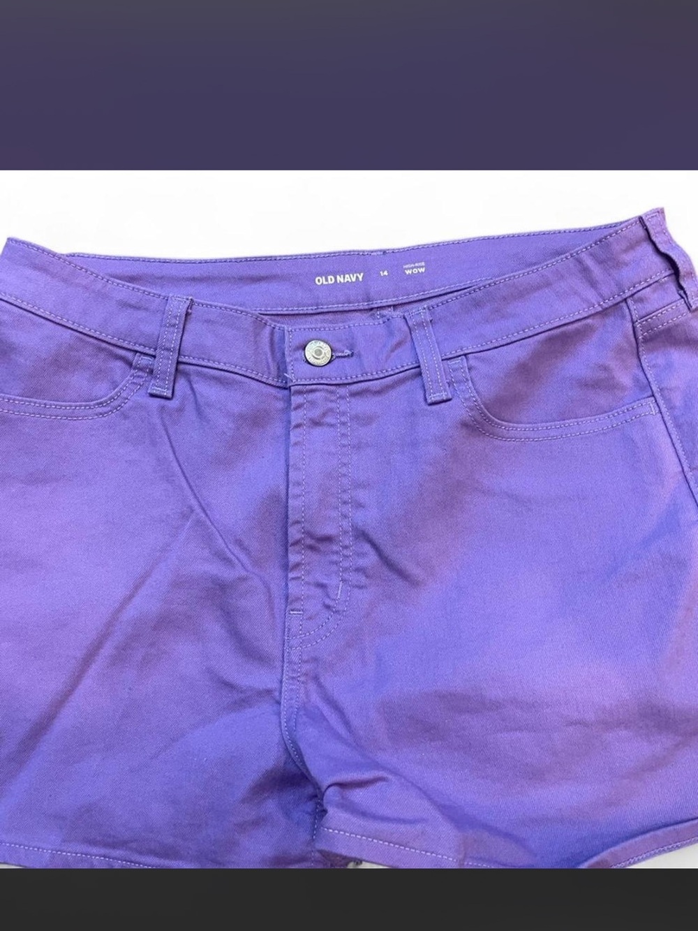 Old Navy Purple High Waist Women’s Shorts